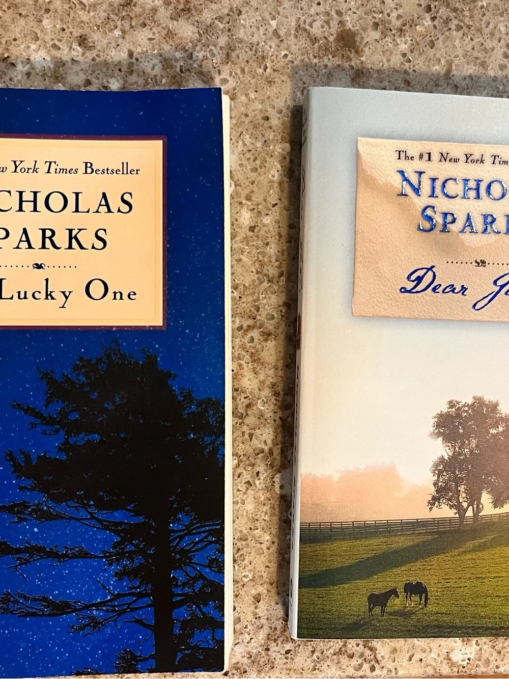 NICHOLAS SPARKS - Paperback Novel SET